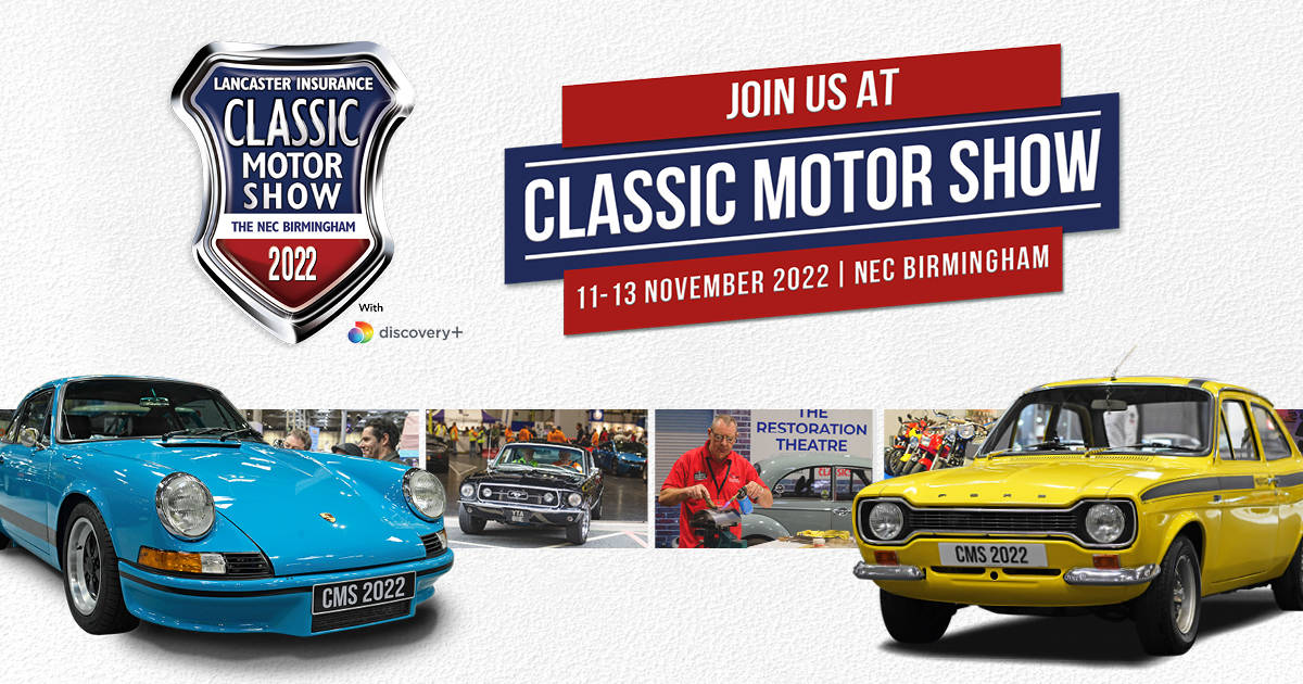 classic motor show discount code