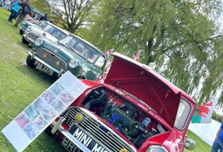 Mini’s from the 60’s at Himley Hall